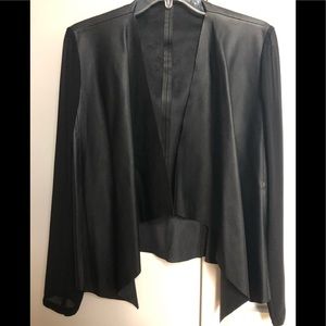 Vegan leather jacket
